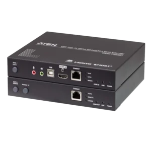 ATEN CE840 מרחיק מתקדם עד 100 מטר משדר+מקלט USB ו HDMI HDBaseT 3.0