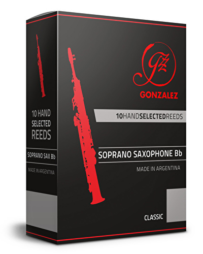 עלה בודד לסקסופון סופרן מספר 1.5 Gonzalez Classic 1 ARE345 New.jpg