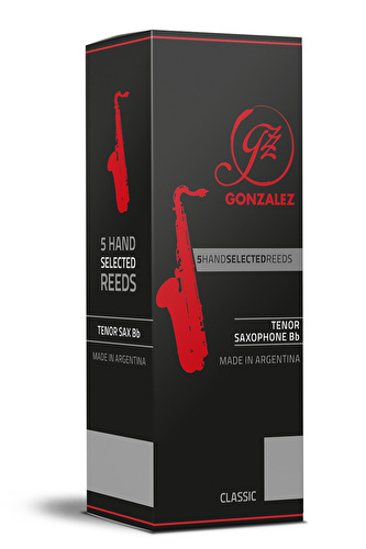 עלים לסקסופון טנור מספר 2.5 - 5 בקופסא Gonzalez Classic 1 ARE645 New.jpg