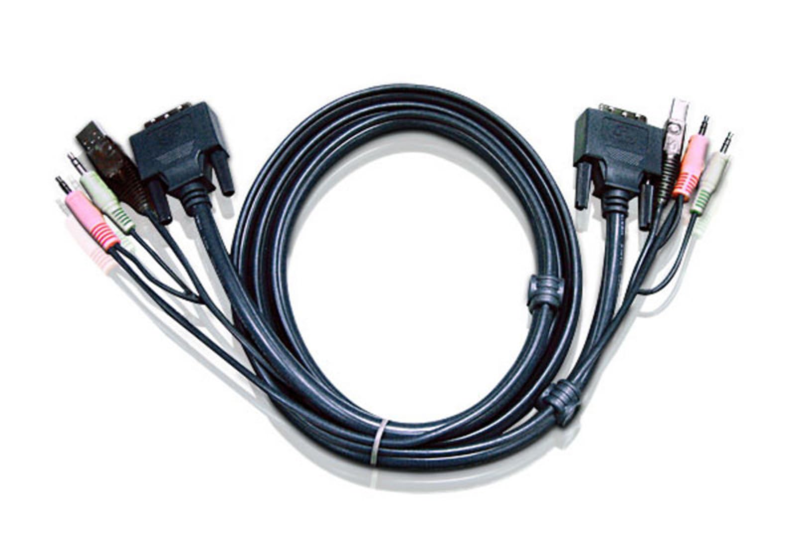 ATEN כבל 3 DVI מטר ז/ז איכותי במיוחד 1 ATEN DVI