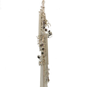 סקסופון סופרן ציפוי כסף מוברש Albert Vintage 50