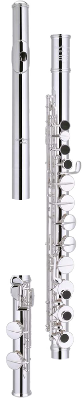 חליל אלט כסף Miyazawa Split E + C (G) MIY- ST 4 חליל אלט כסף Miyazawa Split E + C (G) MIY ST