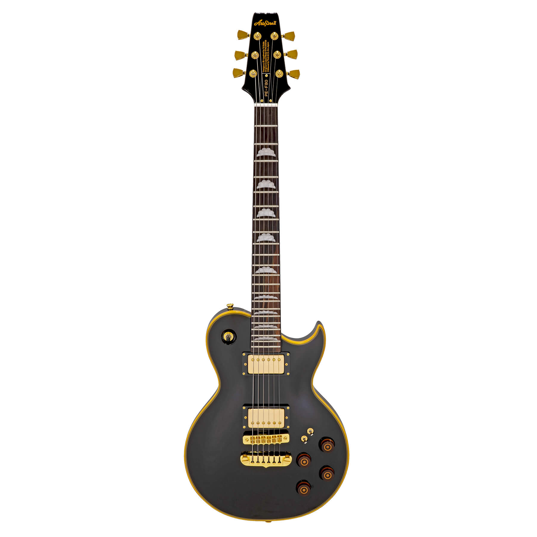 גיטרה חשמלית Aria Pro II PE-F80 – Black Top לרוק קלאסי 1 Aria Pro II PE F80 Black Top.jpg