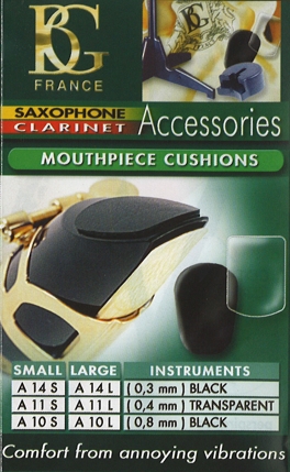 מדבקות לפיה שחורות קטנות 6 יח BG-A10S 1 BG A10S Black Small Mouthpiece Patches.jpg