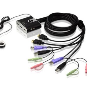 ATEN CS692 מתג 2 פורטים USB ו HDMI