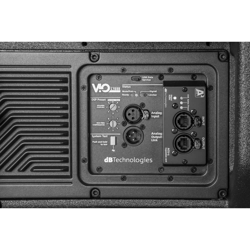 רמקול ליין אריי מוגבר dB Technologies VIO L1608 – 3-Way Tri-Amp קומפקטי 4 DB VIO L1608 4.jpg