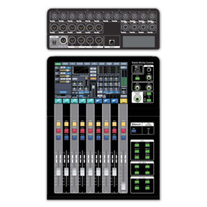 מיקסר דיגיטלי 16 כניסות 10 יציאות מסך “10 Topp Pro DMC16.6