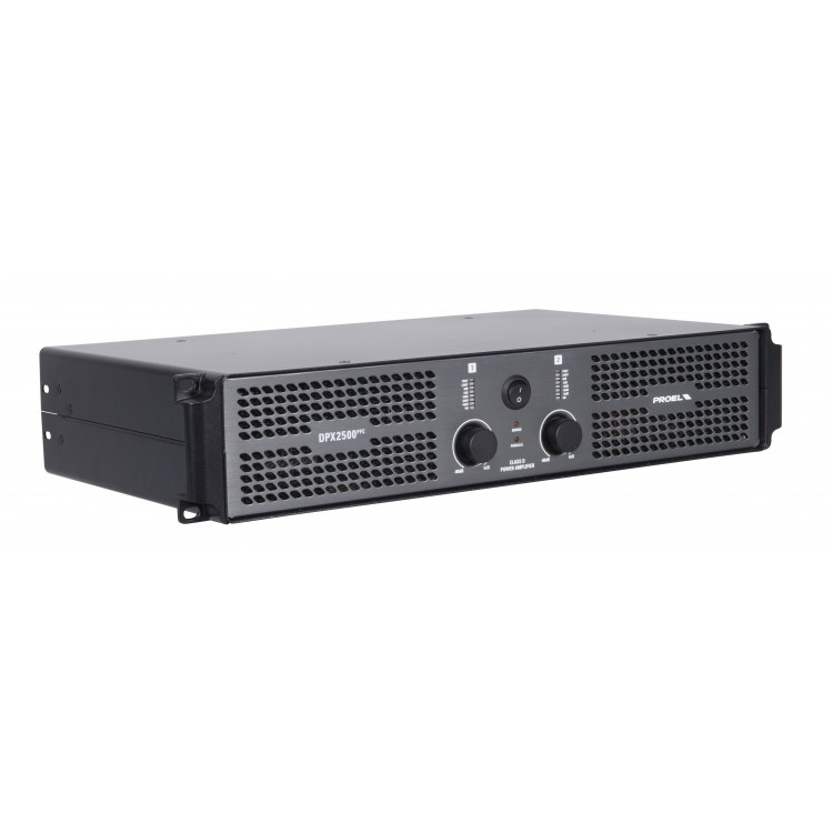 מגבר עוצמה Proel DPX2500PFC Class D בהספק 2X1250W 1 מגבר עוצמה Proel DPX2500PFC Class D בהספק 2X1250W