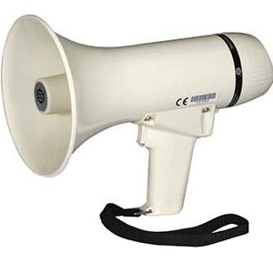 מגפון עם מיקרופון וסירנה SHOW ER-226S 8W