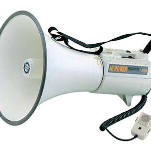 מגפון עם מיקרופון נשלף וסירנה SHOW ER-68S 45W