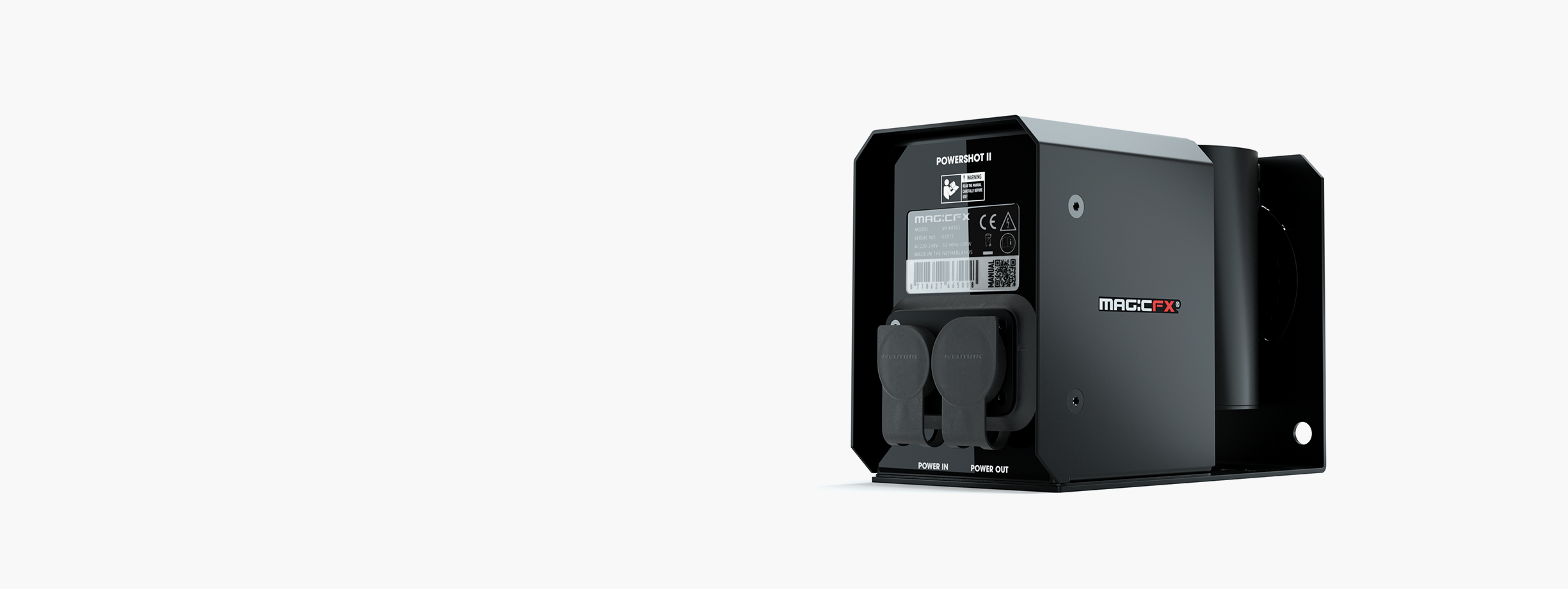 מטול קונפטי חשמלי MagicFX Powershot II – ירי קונפטי מקצועי בלחיצת כפתור (יבוא בלעדי) 4 FRIST CONTENT BLOCK POWERSHOT II.png