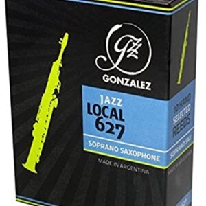 עלים לסקסופון סופרן מספר 1.5 – 10 בקופסא Gonzalez Jazz Local 627