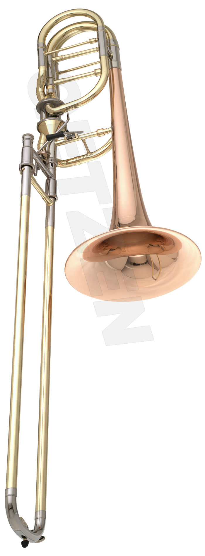טרומבון בס פעמון אדום Getzen 3062AFR 1 Getzen 3062AFT Bass Trombone Red Bell 1.jpg