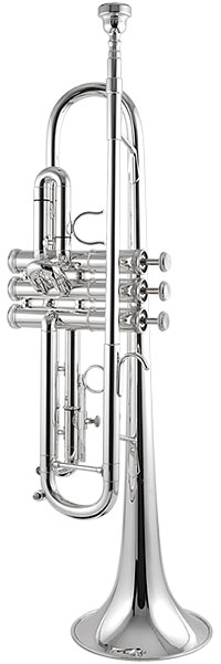 חצוצרה ציפוי כסף Getzen 700 SP Gold Brass Bell 2 חצוצרה ציפוי כסף Getzen 700 SP Gold Brass Bell
