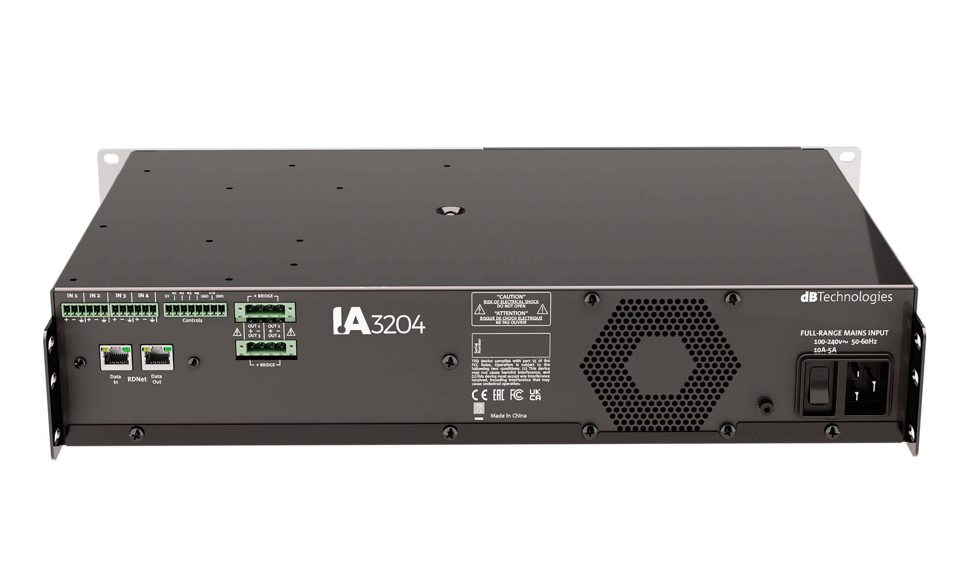 מגבר כוח מקצועי dB Technologies IA3204R DSP RDNet 800Wx4 2 IA3204R backALTO 80mm 11zon.jpg