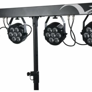 מארז תאורה Sagitter עם 4 פנסי לד 7x10W וסטנד