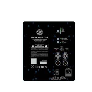 סאב-וופר אקטיבי “15 Topp Pro MAXX 15SA: עוצמת שיא של 2000W עם מעבד DSP תיבת עץ