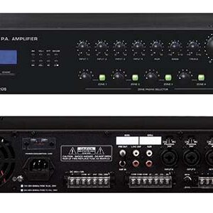 מגבר עם שנאי קו 4 אזורים SHOW MPA-120S