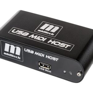 קופסת HOST עצמאית להמרת אות MIDI בחיבור USB לחיבור MidiPlus MidiHost DIN5
