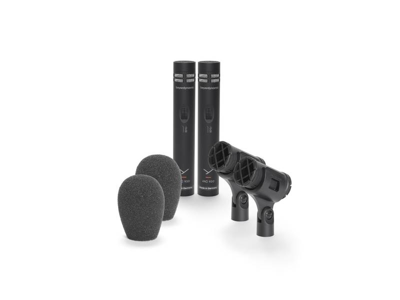 זוג מיקרופוני קונדנסר beyerdynamic MC 930 Stereo Set 1 זוג מיקרופוני קונדנסר beyerdynamic MC 930 Stereo Set