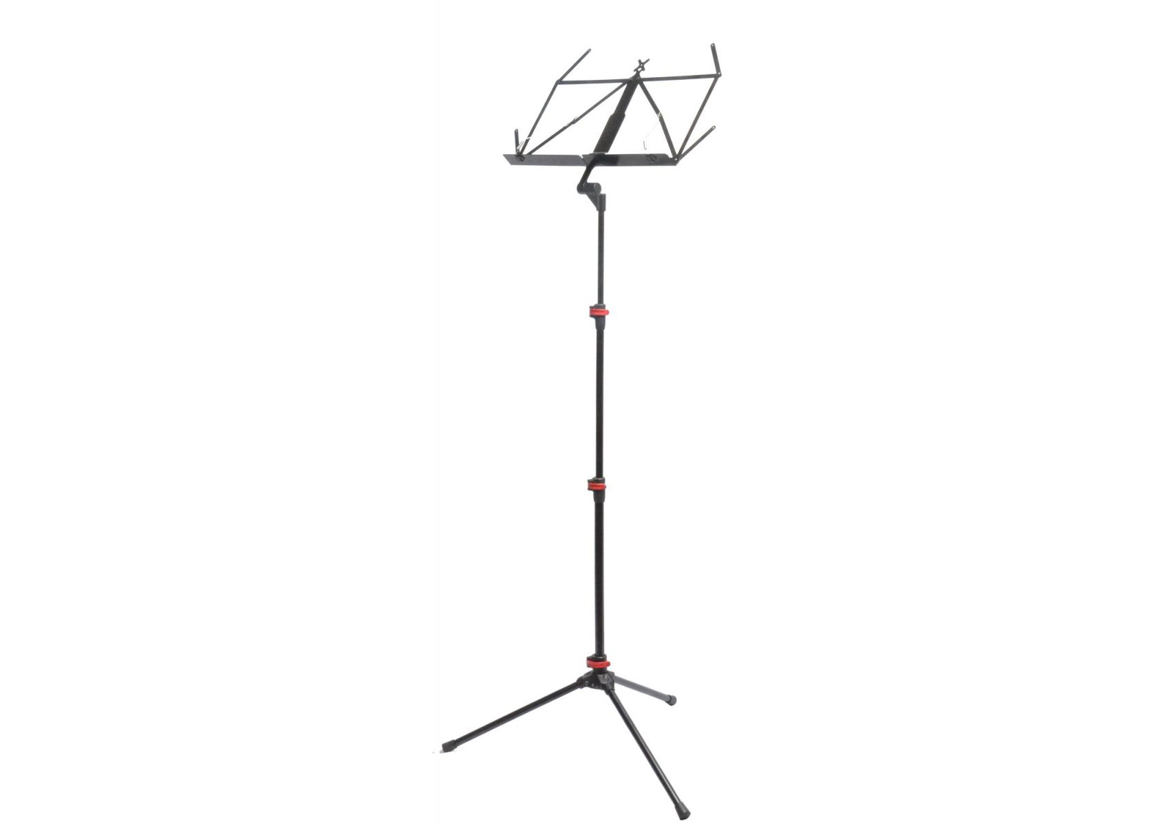 עמוד תווים שחור מתקפל עם מנגנון סגירה מתקדם Steelerd SN116 2 עמוד תווים שחור מתקפל עם מנגנון סגירה מתקדם Steelerd SN116