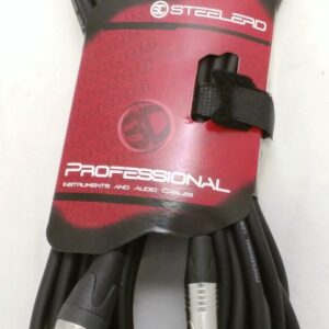 כבל XLR זכר ל- PL 6.3 סטריאו באורך 10 מטר תוצרת Steelerd