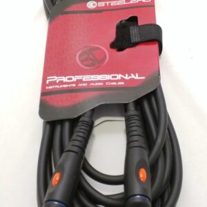 כבל לגיטרה PL 6.3 ל- PL 6.3 באורך 6 מטר תוצרת Steelerd