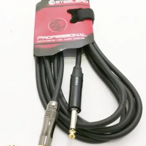 כבל לגיטרה PL 6.3 ל- PL 6.3 זוויתי באורך 3 מטר תוצרת Steelerd