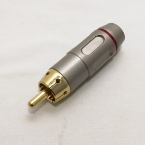 פלג קונקטור הלחמה RCA אדום תוצרת Steelerd