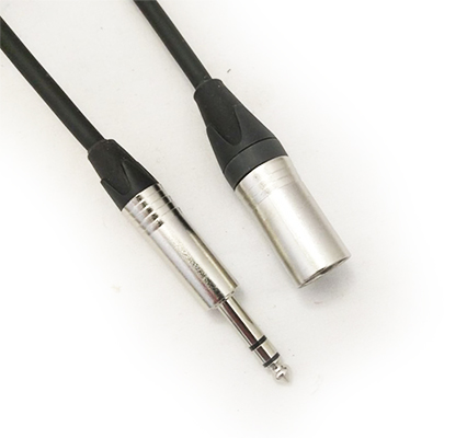 כבל XLR זכר ל- PL 6.3 סטריאו באורך 2 מטר תוצרת Steelerd 2 כבל XLR זכר ל PL 6.3 סטריאו באורך 2 מטר תוצרת Steelerd