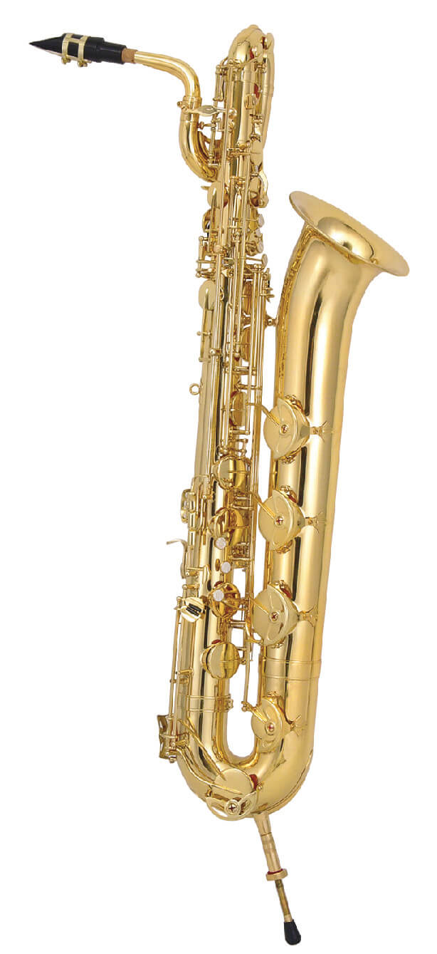 בריטון סקסופון צבע זהב Albert TBC53L 3 בריטון סקסופון צבע זהב Albert TBC53L