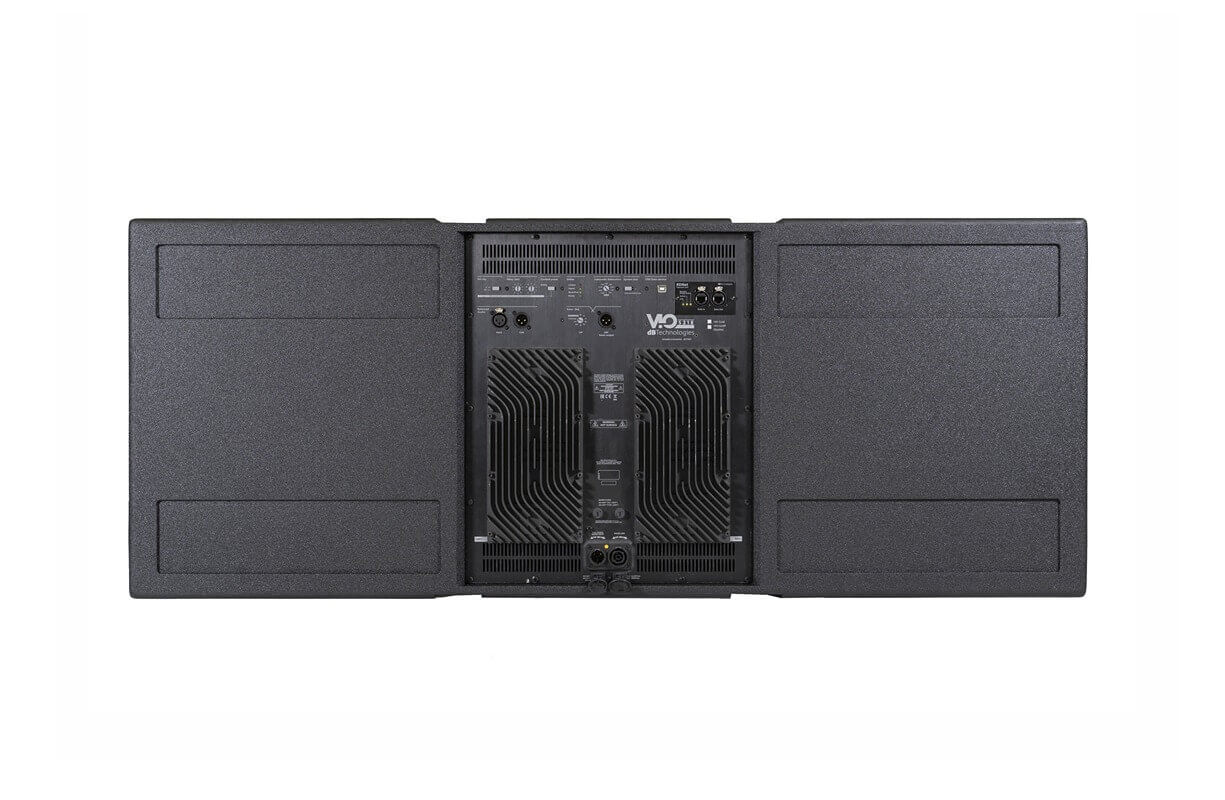 סאבוופר מוגבר dB Technologies VIO S218F – 2x18″ 3200W לתלייה (Flyable) 4 VIO S218F back 11zon.jpg