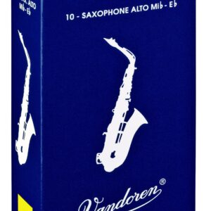 עלים לסקסופון אלט כחול מספר 3 – 10 בקופסא Vandoren SR213