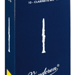עלים לקלרינט Eb (פיקולו) כחול מספר 3 – 10 בקופסא Vandoren CR113