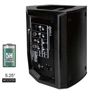 רמקול מוגבר נטען עם מיקסר SHOW WS-5 MP3/BT