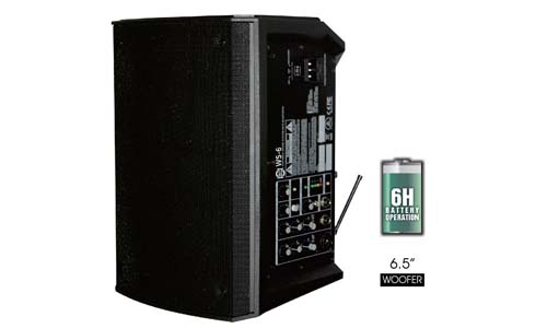 בידורית מקצועית "6.5 נטענת, 100W, עם מיקסר 3 ערוצים, Bluetooth/MP3 ואפקט Topp Pro Ready 6B Reverb 3 בידורית מקצועית "6.5 נטענת, 100W, עם מיקסר 3 ערוצים, Bluetooth/MP3 ואפקט Topp Pro Ready 6B Reverb