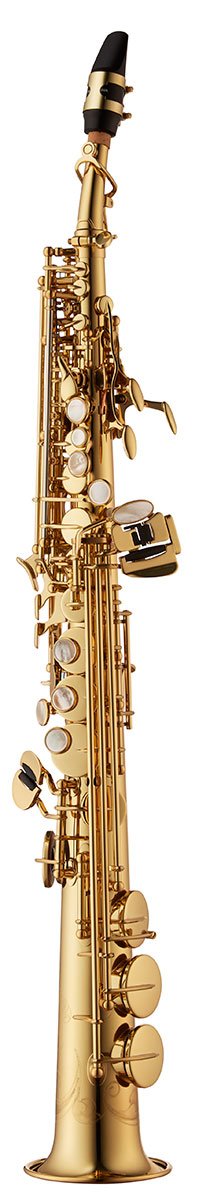 סקסופון סופרן Yanagisawa S-WO10 Brass Elite 2 סקסופון סופרן Yanagisawa S WO10 Brass Elite