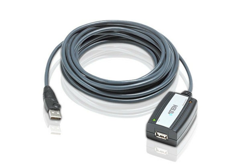ATEN UE250 כבל אקטיבי באורך 5 מטר USB 2 זכר/נקבה 1 UE250