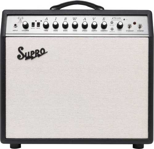 מגבר מנורות Supro 1825RT Airwave קומבו עם ריוורב וטרמולו 1 מגבר מנורות Supro 1825RT Airwave קומבו עם ריוורב וטרמולו