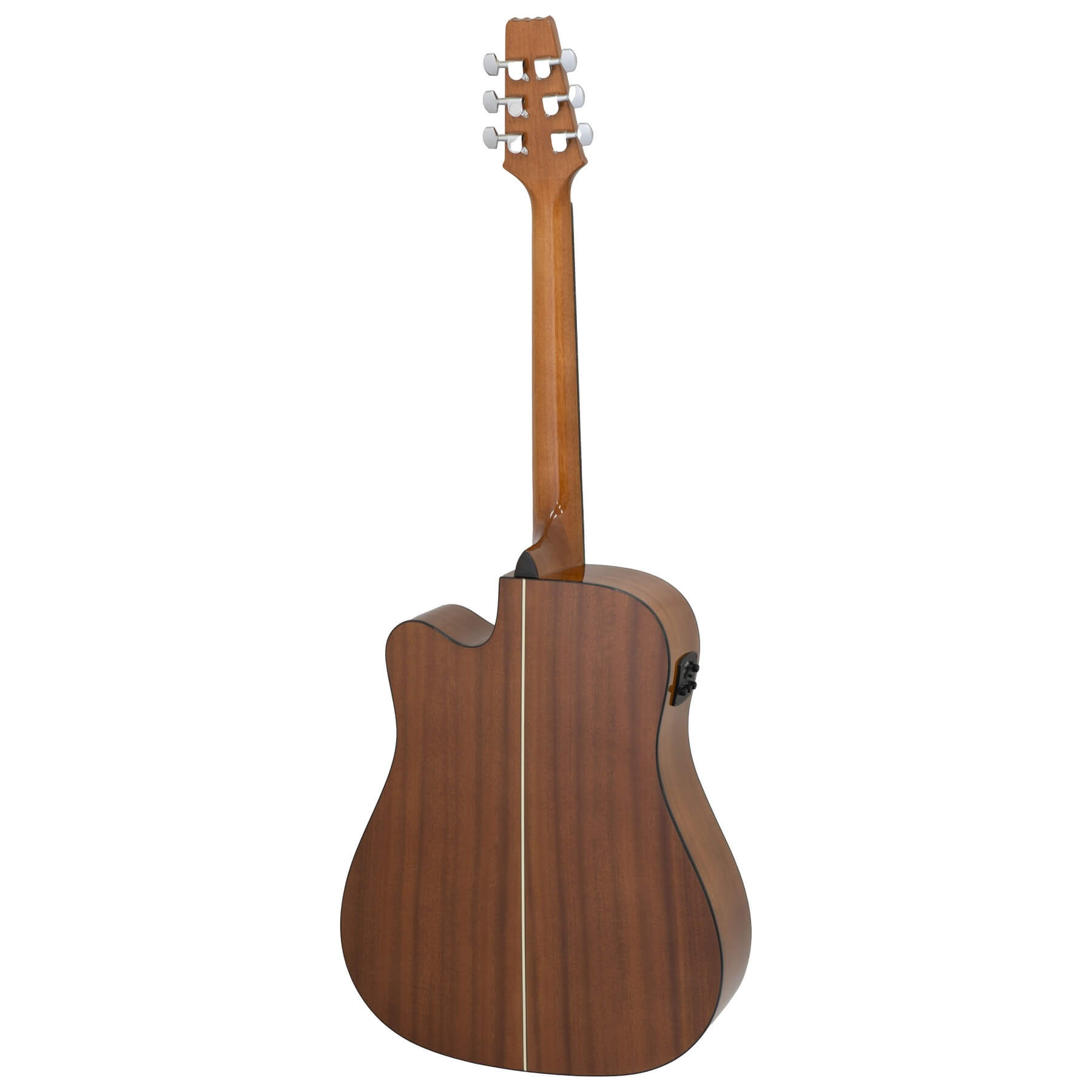 גיטרה אקוסטית מוגברת עם תיק Aria AD-10CE-N Natural 4 גיטרה אקוסטית מוגברת עם תיק Aria AD 10CE N Natural