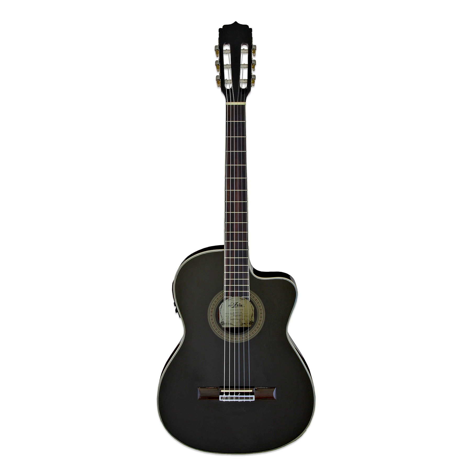 גיטרה קלאסית שחורה מוגברת דקה Aria AK30 CETN BK 1 ak30cetn bk product 1800x1800.jpg