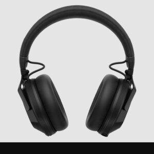 אוזניות DJ אלחוטיות AlphaTheta HDJ-F10 – SonicLink 9ms, ANC ו-Bluetooth (אוזניות בלבד, שחור)