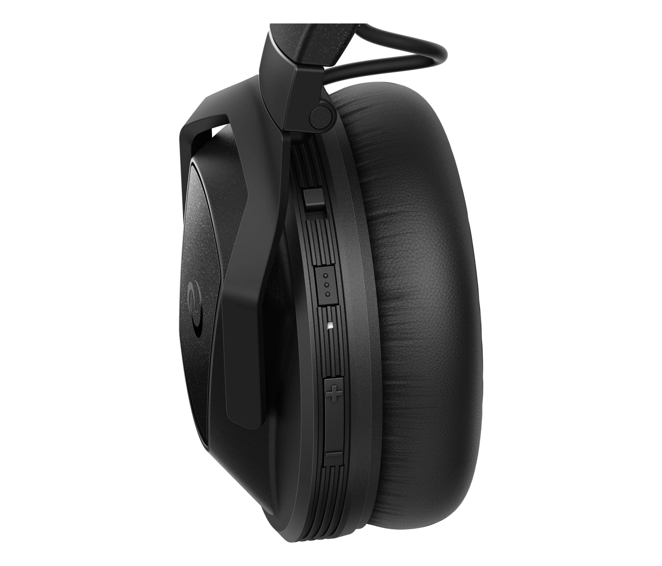אוזניות DJ אלחוטיות AlphaTheta HDJ-F10 – SonicLink 9ms, ANC ו-Bluetooth (אוזניות בלבד, שחור) 4 AlphaTheta HDJ-F10 – תקריב פרטי עיצוב