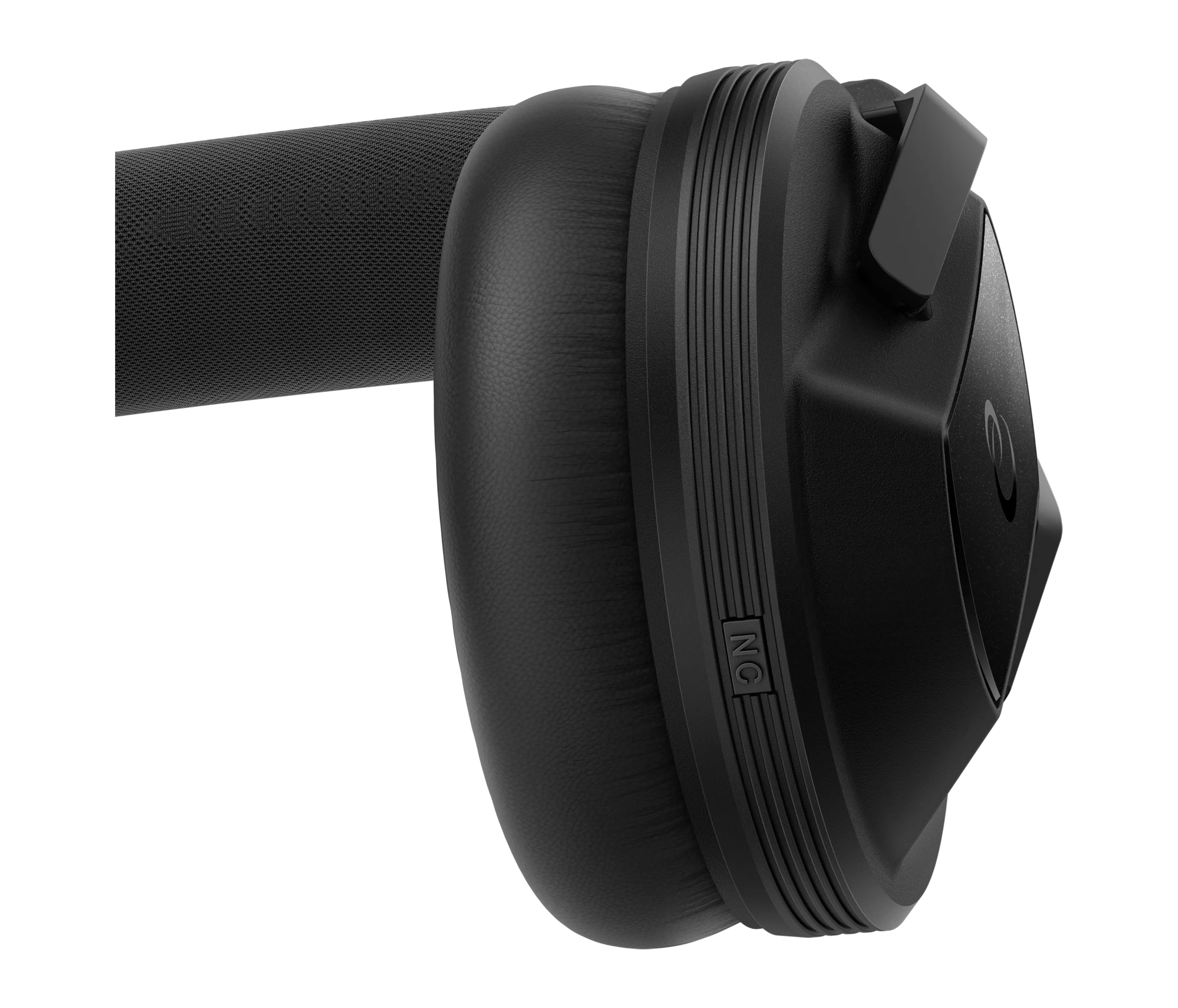 אוזניות DJ אלחוטיות AlphaTheta HDJ-F10 – SonicLink 9ms, ANC ו-Bluetooth (אוזניות בלבד, שחור) 6 AlphaTheta HDJ-F10 – תקריב כרית אוזן
