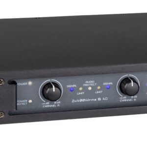 מגבר הספק JB-Systems AMP 400.2 Mk2 – 2×450W Class-D ביחידת 1U קלה (יבוא בלעדי)