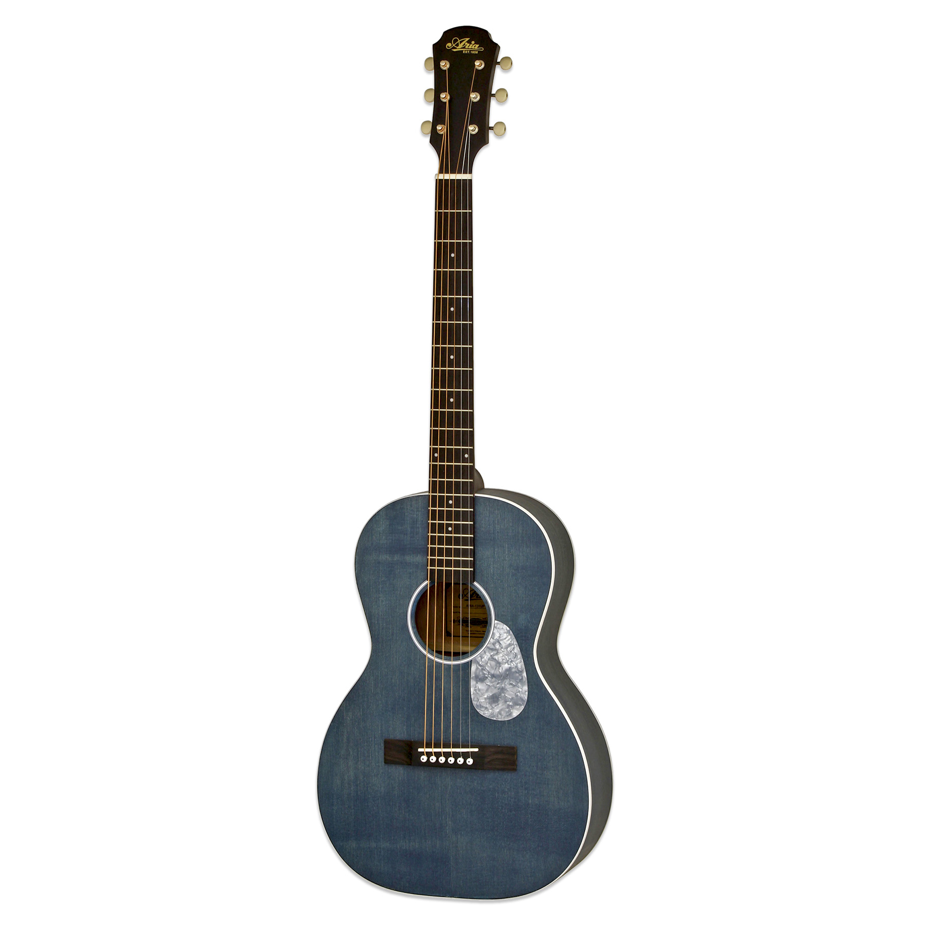 גיטרה אקוסטית Aria 131Urban Player STBL (Stained Blue) 1 aria131up stbl product 1800x1800.jpg