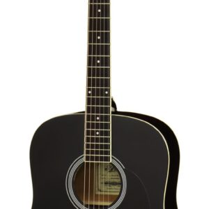 גיטרה אקוסטית Aria AWN15 BK Black