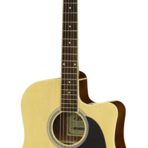 גיטרה אקוסטית מוגברת Aria AWN15 CE-N Natural