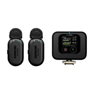 Shure MV-TWO-KIT-Z6 Two Lavs, Charge Case, Plug-in Receiver