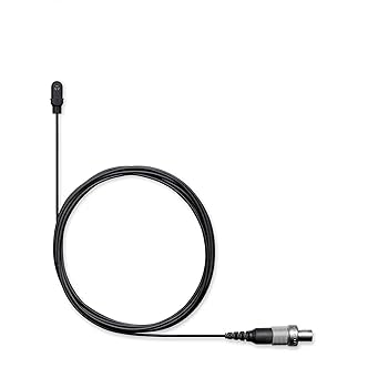 Shure DL4B/O-MTQG-A DURAPLEX LAV MIC, BLACK, OMNI, MTQG 1 bm 35600 001 38